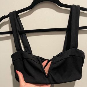 Brand new with tags, L*SPACE black bikini top